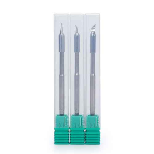 YIHUA C245-Compatible 3 Pcs Soldering Tip Set (Type-I, Type-SI and Type-K) ONLY for YIHUA 982 Black, 982D, 982-III (606A Handpiece), 982D-I PRO and 982D-II Soldering Station