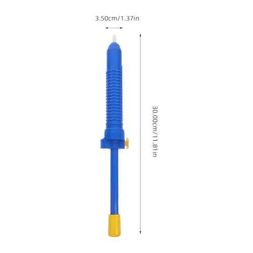 Gatuida Desoldering Sucker Manual Solder Extractor Pump for Welding and Soldering Portable Tin Suction Device 11.81 Inch Handheld Tool for Diy and Professional Use