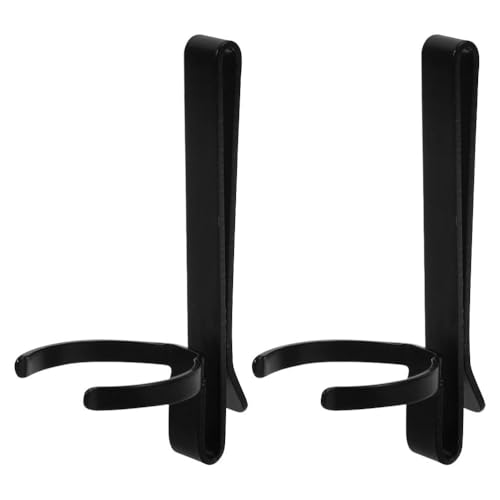 PRETYZOOM 2pcs Flashlight Belt Clip Sturdy Metal Replacement Clip for Securely Attaching Pocket Holder for Outdoor Activities and Repairs