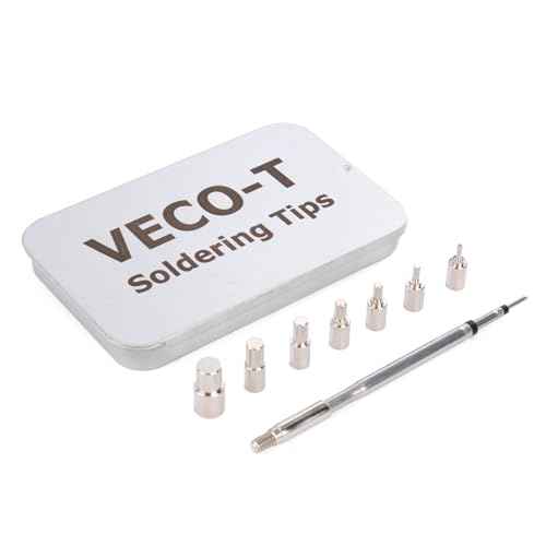 Heat Set Insert Tool,Soldering Iron Tips Come with Thread inserts M2 M2.5 M3 M4 M5 M6 M8,Compatibe with C245 Soldering iron,3D Printing Tools