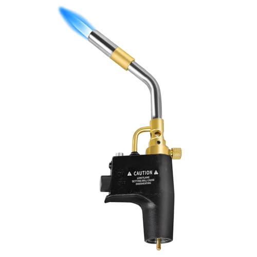 High Intensity Propane Torch Head, Trigger Start Gas Torch, Map Gas Torch Kit for Propane, MAPP and MAP/PRO£¬Solding, Welding, Brazing, Barbecue, Blow Torch£¨CSA Certified)