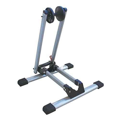 MaxxHaul Foldable Floor Bike Stand Fits 20"-29" Sports Bicycles