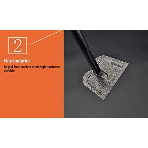 Edward Tools Carbon Steel Hand Hoe