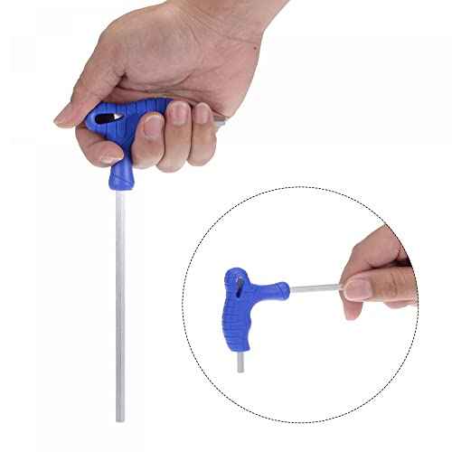 uxcell 1.5mm Hex Key T-Handle Dual End Wrench Spanner, Metric CR-V Steel 2 Pcs