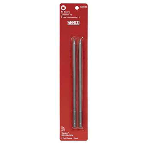 Senco EA0401#2 Square Bits for DuraSpin Auto-Feed Screw Systems 2 Count (Pack of1)