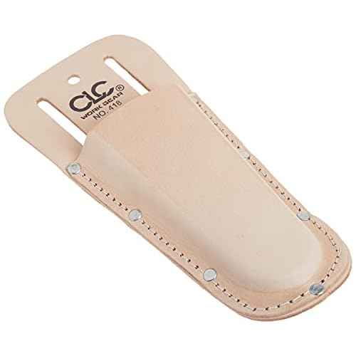 Custom Leathercraft - 1535046 CLC 418 Plier Tool Holder, Heavy Duty, Closed End,Tan