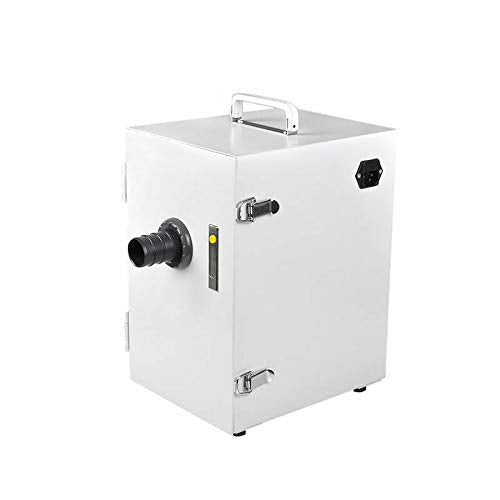 370W Portable De-ntal Lab Single-row Digital D-ust Collector Vacuum 110V JT-26 Rectangular Bench Cleaner Den-tal Equipment