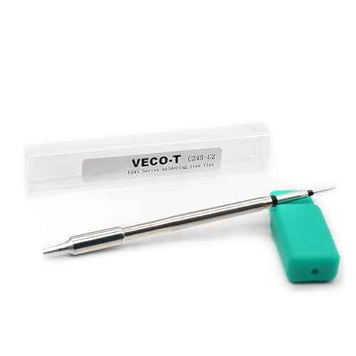 C245-C2 Soldering Iron Tips, Replacement Tip for C245-102, Constant Temperature Solder Iron Head Compatible with JBC Soldering Station Tools