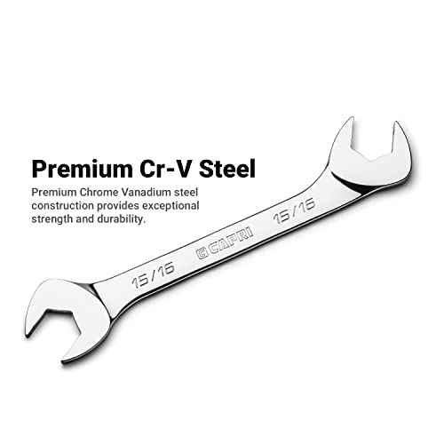 Capri Tools 9/16 in. Angle Open End Wrench, 30¡Æ and 60¡Æ angles, SAE