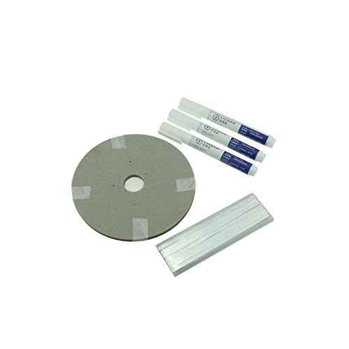 Vikocell DIY Solar Panel Kit: 60M Tabbing Wire + 6M Bus Wire + 3pcs Flux Pen - Blue, Tin Copper, 14 Gauge - Compatible with Solar Cells and Panels