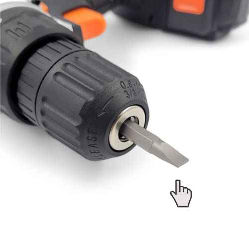 1/4 Hex Screwdriver Bit Set for Drill - Double Ended Driver for Phillips and Slotted Screw (3-Pack) (2 Inches (Short))