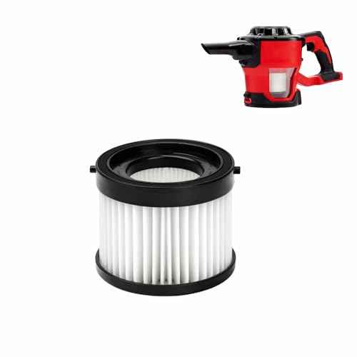49-90-0160 Cartridge HEPA Filter Compatible with Milwaukee 49-90-1951 0882-20 M18 Vacuum Cleaner