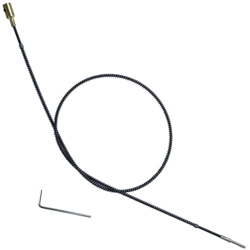 Inner Flex Shaft Cable, 1pc Internal Flexible Shaft Core Attachment with Spring for Hanging Grinder Power Carver Rotary Tool Replacement Accessories