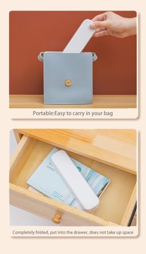 LED Eye-Care Foldable Portable Desk lamp for Office Home Away from Home Study Smart Touch dimmer USB Plug Radio Light