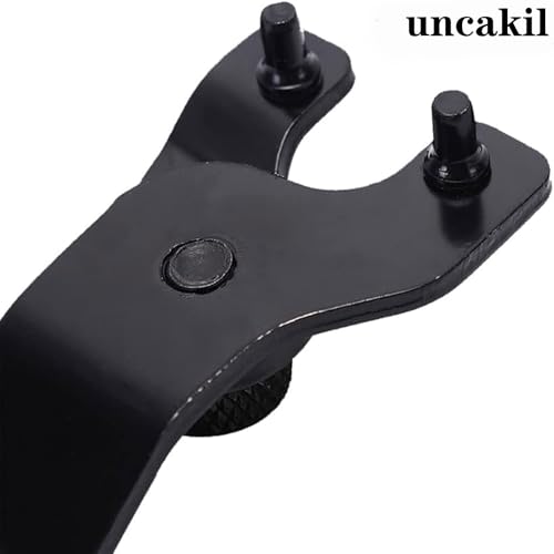 Adjustable Angle Grinder Spanner Wrench Universal Tool Small Pin Spanner Wrench,A Locknut,Pocket Door Suitable for 4 ",5", 6 ",7" and 9" Electric Angle Grinders(Blue,Including One Hex Key)