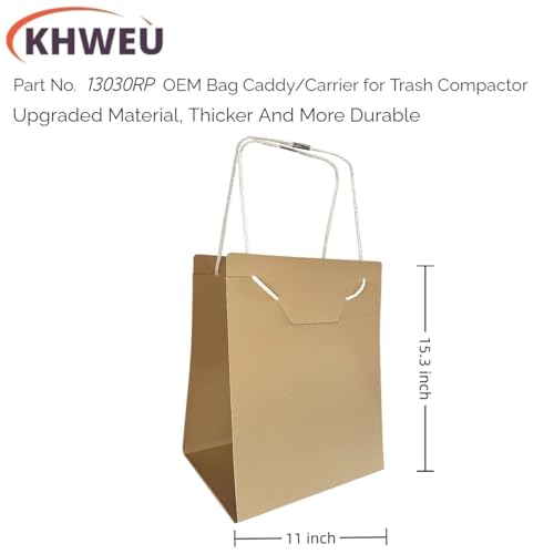 【Upgraded】 Ultra Durable 13030RP OEM Bag Caddy/Carrier for Trash