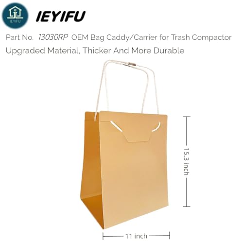 Genuine OEM 13030RP Trash Compactor Bag Caddy Carrier
