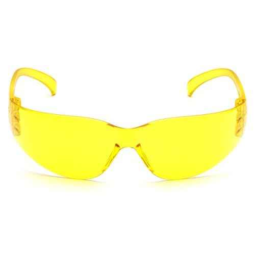 Pyramex Intruder Safety Eyewear Clear Frame Full Foam Padding Clear Anti-Fog Lens