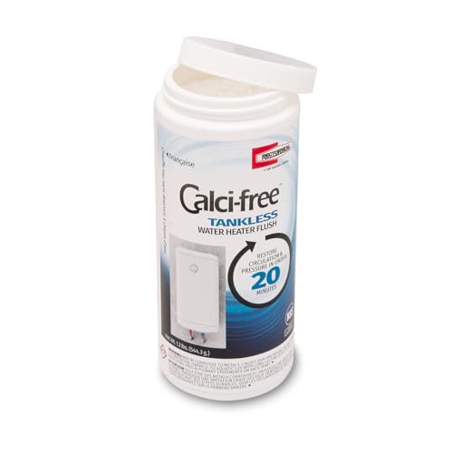 Rectorseal Calci-Free Tankless Water Heater Cleaner 1.2 lb | Easy Application