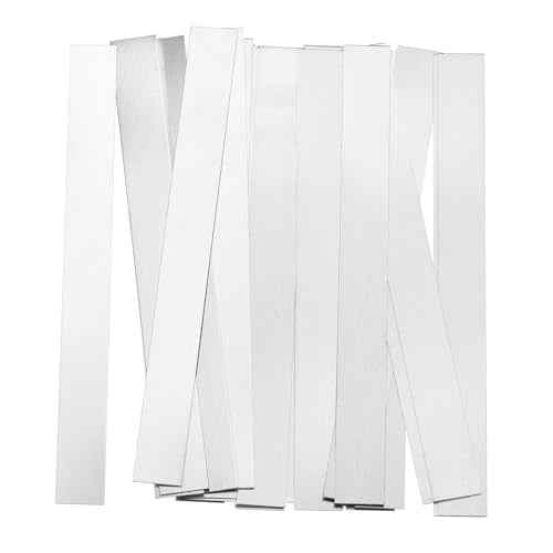 MECCANIXITY Pure Nickel Strip 0.2mm x 10mm x 100mm Battery Soldering Tab Nickel Solder Tab for Battery Pack and Spot Welding 40 Pcs