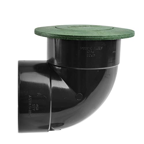 NDS 422G 4-Inch Pop-Up Drainage Emitter with Elbow for Sewer & Drainage Systems