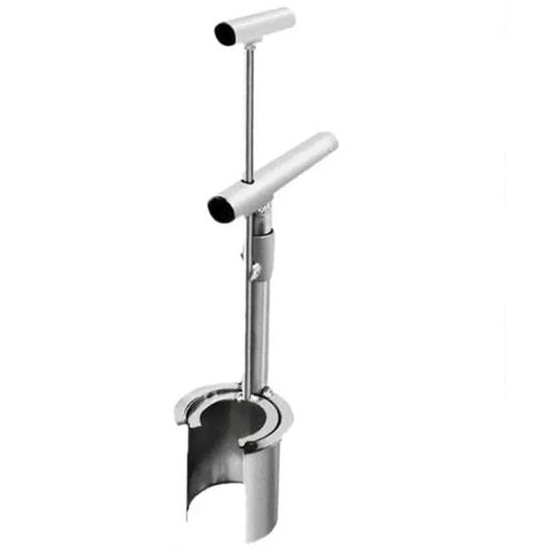 hcaklozgshi Bulb Planter Tool,Depth Mark Bulb Planter,Stainless Steel Bulb Planter Digger,Transplanter for Tulip Daffodils,Garden Accsesorie