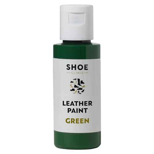 Shoe Clinic Leather Paint | 50ml / 1.7oz | Customize Shoes, Sneakers, Boots & More | Scratch & Peel Resistant | Quick Drying & Flexible | Available in 12 Colors