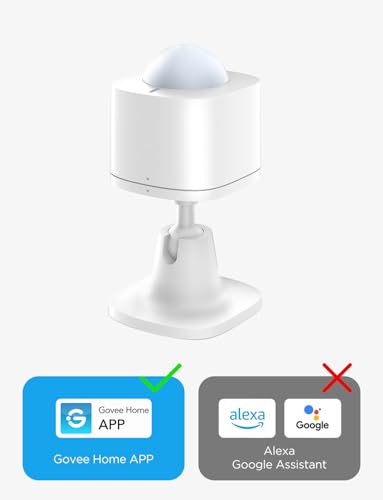 GoveeLife Wireless Motion Sensor for Home Automation, Group Device Control