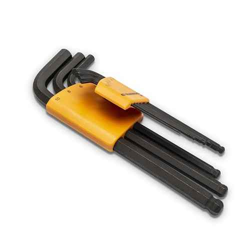 GEARWRENCH 9 Piece Metric Ball End Long Arm Hex Key Set - 83521