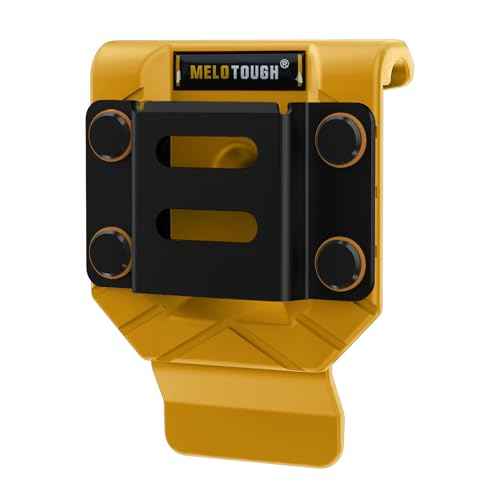 MELOTOUGH Drill Belt Clip,Drill Holder for Tool Belt,Measuring Tape Holder for Impact Driver,Tape Measure