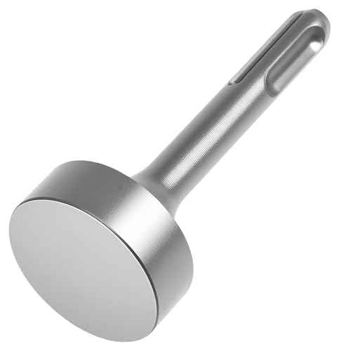 Utoolmart SDS Plus Ground Rod Driver for All SDS Plus Hammer Drills Steel, Heavy Duty Forged Steel Drill Bit Driver Socket for Rotary Hammer Drill (Flat)