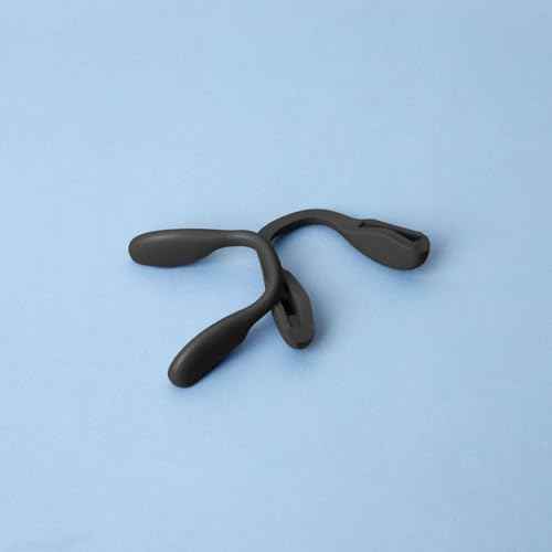 Acefrog Upgraded 2 Pieces Nose Pads for Oakley Split Shot OO9416, Crossrange OO9371, Targetline OO9397 OO9398 Sunglasses, Push-in Nose Piece Replacement, Anti-Slip Nose Pad, Black