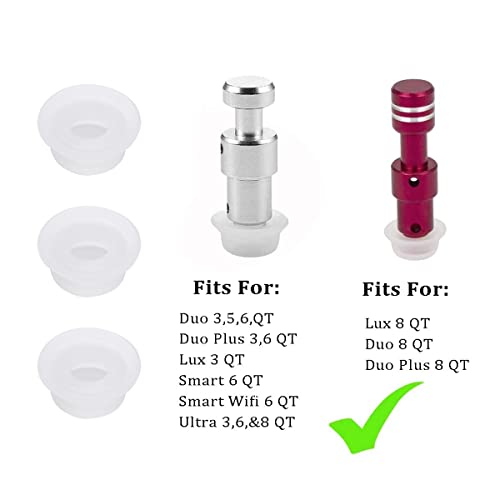 Instant Pot Float Valve Gaskets 12Pcs Replacement Seals for Duo/Plus/Lux Ultra