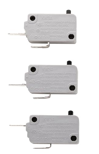 TUAIC KW3A Microwave Oven Door Interlock Switches Kit: 2 NO + 1 NC, 16A 125/250V