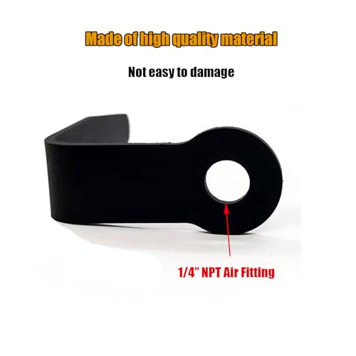 PC0350 Pneumatic Tool "L" Shaped Rafter Hook Compatible with Senco PC0350 Hook Belt Nail Guns with 1/4" NPT Air Fitting (Aluminum)