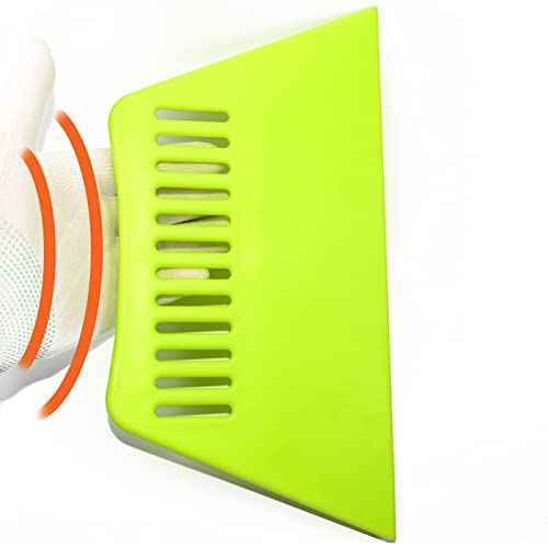 Wallpaper Flexible Smoothing Tool Larger Plastic Putty Scraper Pick and Peel Squeegee, 2 Pack