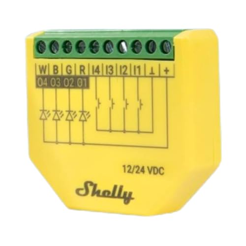 Shelly Plus RGBW PM WiFi Smart LED Controller with Power Metering - Variation 1