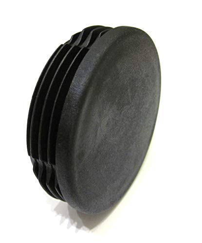 BG Parus Black 2 3/8 Inch (60mm) Plastic End Cap for Fence Posts & Furniture