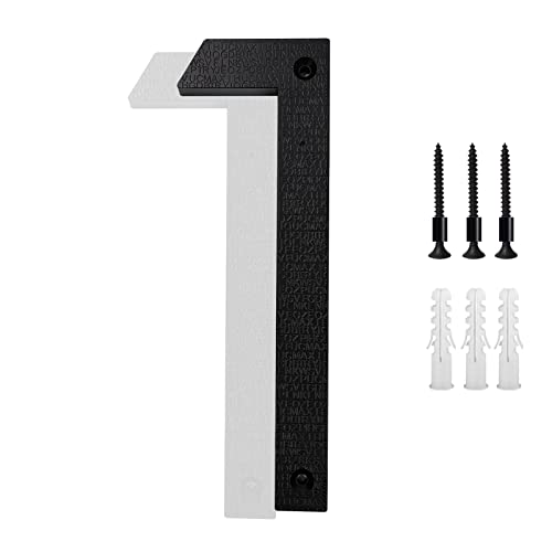 Hvatry 8'' Floating House Numbers for Outdoors - Large Address Sign, Model House Number 1