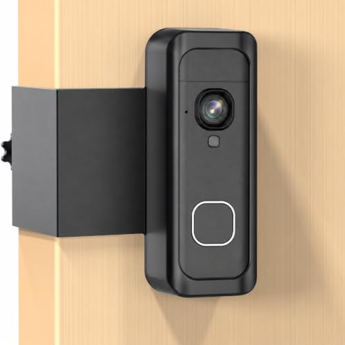 Black Blink Doorbell Mount Anti-Theft 2K Video Doorbell Bracket SENLEG