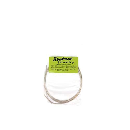 Plumb Silver Jewelry Solder Easy, Medium or Hard ¡¦ (Medium Solder) / Plomada para joyer?a de plata Soldadura f?cil, media o dura ... (soldadura media)