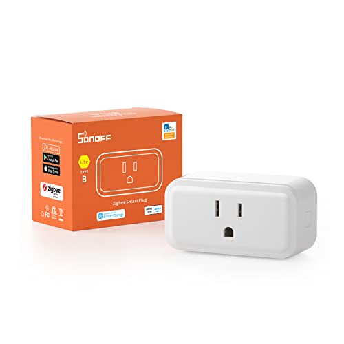 SONOFF Zigbee Smart Plug S40 Lite 15A Outlet for Alexa & SmartThings