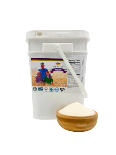 Wheatland White Granulated Sugar 20 lbs Bulk Storage for Emergency Food