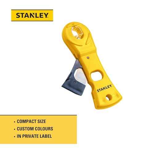 Stanley Caulking Cartridge and Nozzle Cutter - Safe and Compact Cutting, Durable and Portable Cartridge Cutter with Nozzle Cutting Function for Accurate Sealant Work, 1 Pack