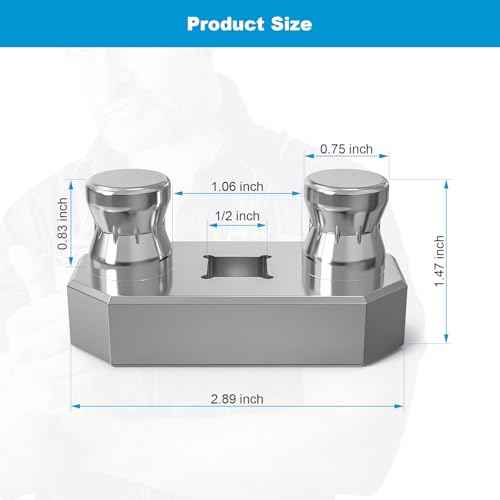 77455 Cable Bending Tool, 1/2 Inch Ratchet Connection for Most Wires, Maximum Bend 500 MCM, Convenient Labor Saving Knuckle Guard, Upgraded Wire Benders and Cable Benders
