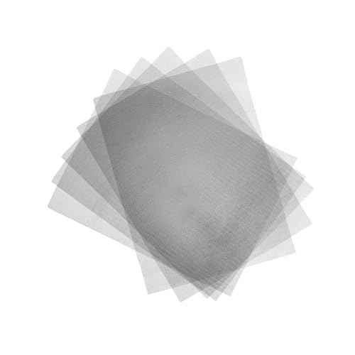 5PCS Welding Mesh Plastic Reinforcing Stainless Steel Wire Mesh Screen for Thermoplastic Repairs Welding Kit for Bumper Kayak Window Screen Mesh Fireplace Nets Replace Parts