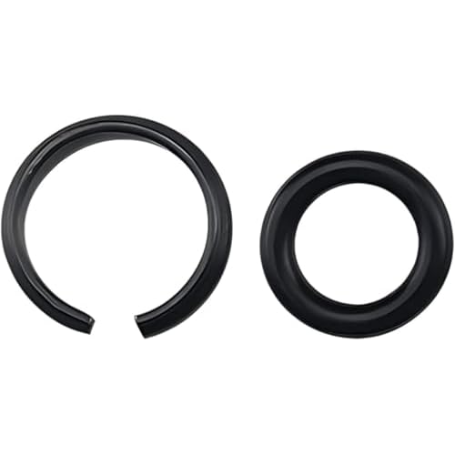 (20 Sets) 3/8" Impact Retaining Ring Clip Impact Friction Ring with O-Ring for Mmiwauukiiii Electric/Pneumatic Type Impact Wrench, Retainer Ring Anvil Install Tool Included