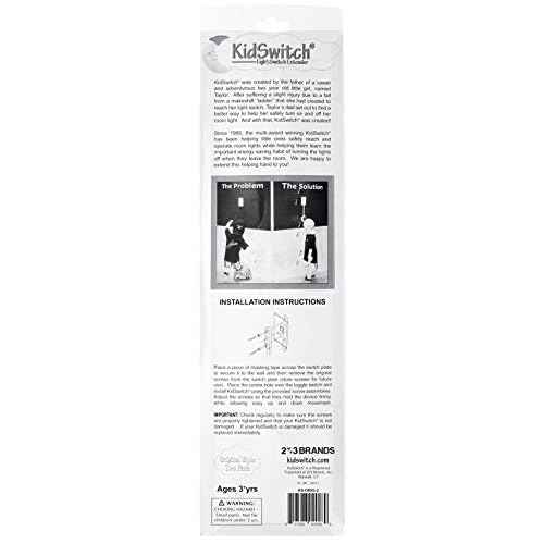 Light Switch Extender for Kids - Award Winning, Easy Grab Handle, Glow-in-The-Dark (Original, 2 Pack)