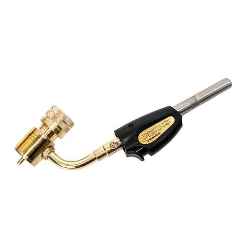 Turbo Torch Tips, Self Lighting, Gas Self Electronic Ignition Turbo Torch Regulator Brazing Soldering Welding Plumbing Gun