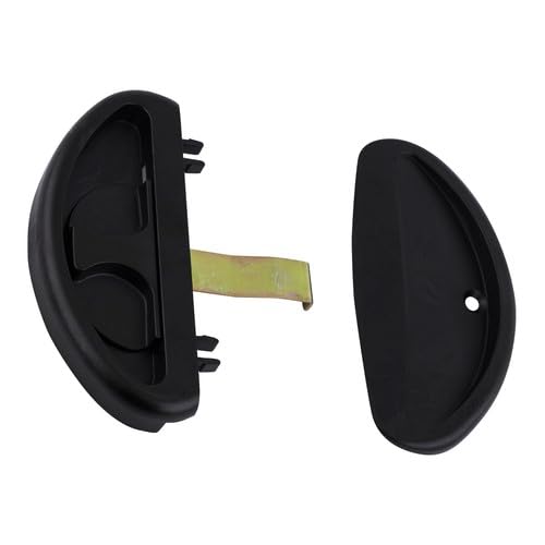 ALADDINLUX Replacement for CRL A255 Black Sliding Screen Door Latch and Pull Replaces Parts